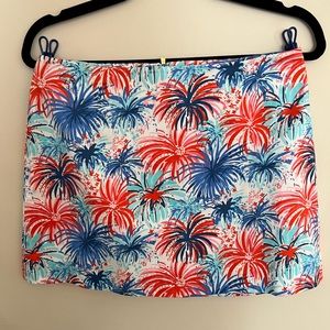 Lilly Pulitzer Feelin Sparks Tate Mini Skirt, size 4